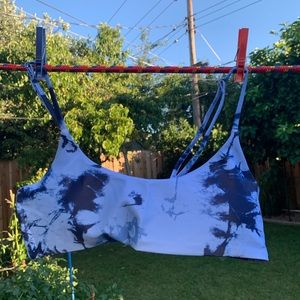 Tie Dye Bikini Top
